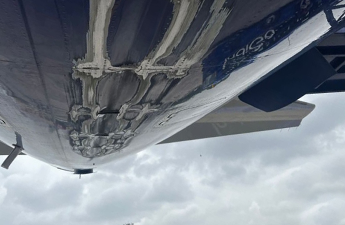 İndgo’nun A321neo’su inişte kuyruk sürttü