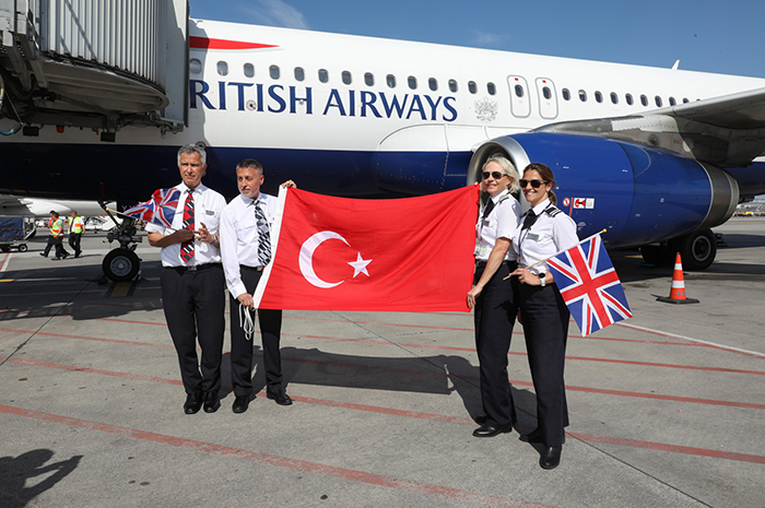 British Airways Londra’dan İSG uçuşlarına başladı