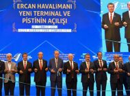 Ercan Havalimanı yeni terminal ve pisti açıldı