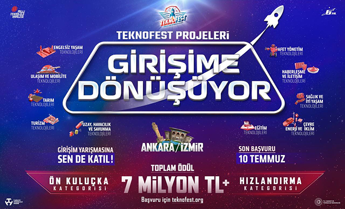 TEKNOFEST Girişim Yarışması başvuru bugün son