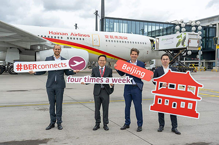 Hainan Airlines, Berlin’de frekans artırıyor