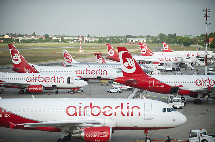 Air Berlin markası 120 bin Euro’ya satıldı