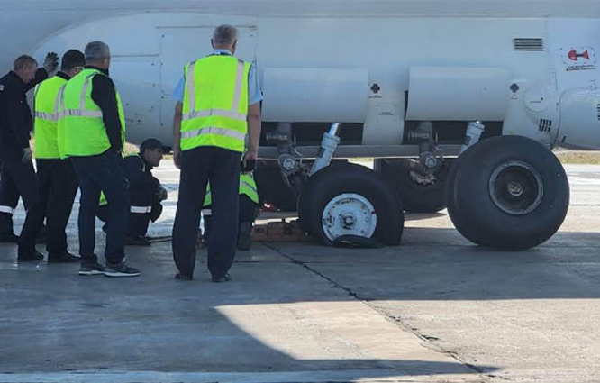 Rusya’da Antonov AN-74 tipi kargo uçağı pistten çıktı