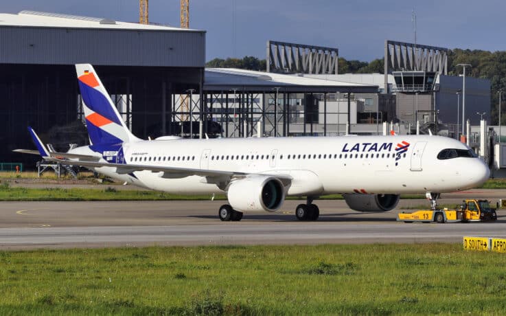 LATAM ilk A321neo uçağını teslim aldı