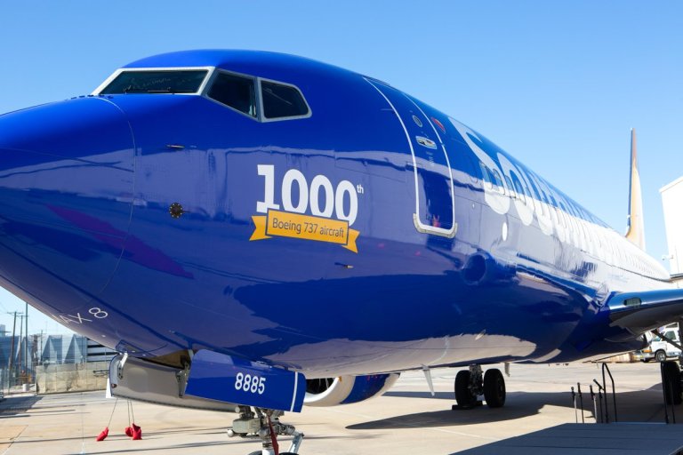 Boeing Southwest’e 1000’nci B737 MAX’ı teslim etti