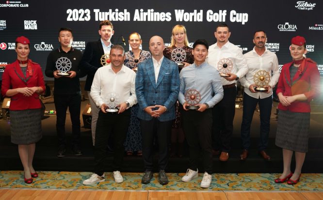 Turkish Airlines World Golf Cup Turnuvası’nın kazananları belli oldu