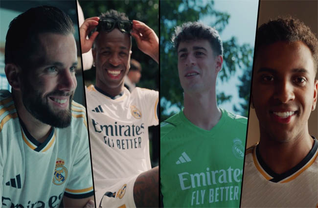 Real Madrid’in yıldızları, Emirates’in reklam filminde oynadı