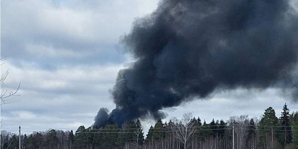 Rusya İvano’da IL-76 düştü