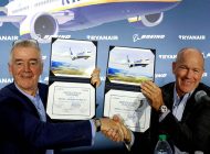 Ryanair’in CEO’su O’Leary, “Boeing’ten memnunuz”