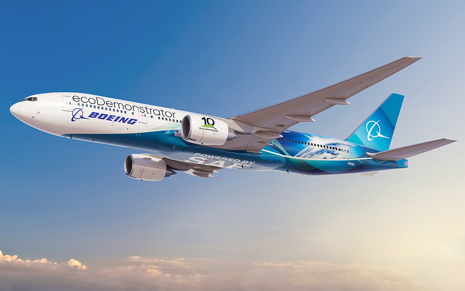 Boeing yeni teknolojileri B777-200ER’de deniyor