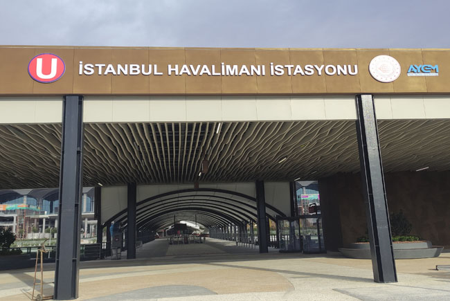 İstanbul Havalimanı Metrosunu 12 milyon kişi kullandı