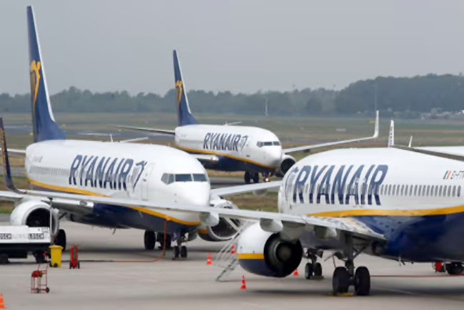 Ryanair, Fransa Bordo’yu kapatıyor