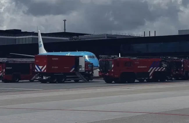 Schiphol Havalimanı’ndaki kazada ilginç açıklama