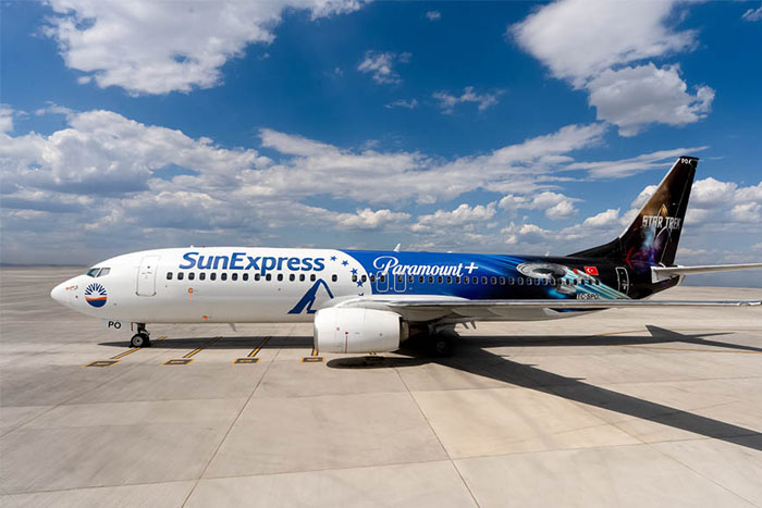 SunExpress B737’ye Star Trek giydirmesi yaptı