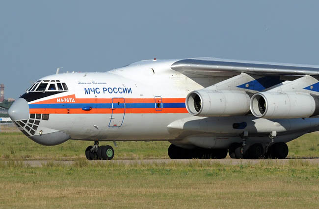 Rusya’da IL-76 acil indi