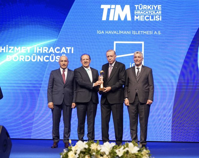 İGA İstanbul Havalimanı’na TİM’den ödül