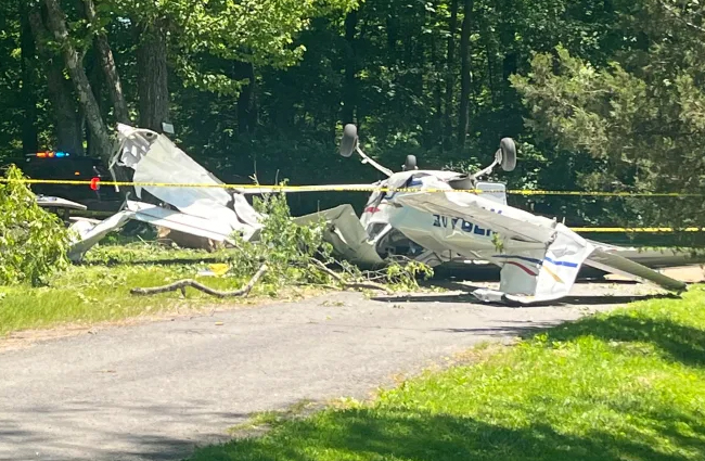 ABD’de Cessna 172 düştü