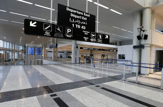 Beyrut Havalimanı’nda iptaller devam ediyor