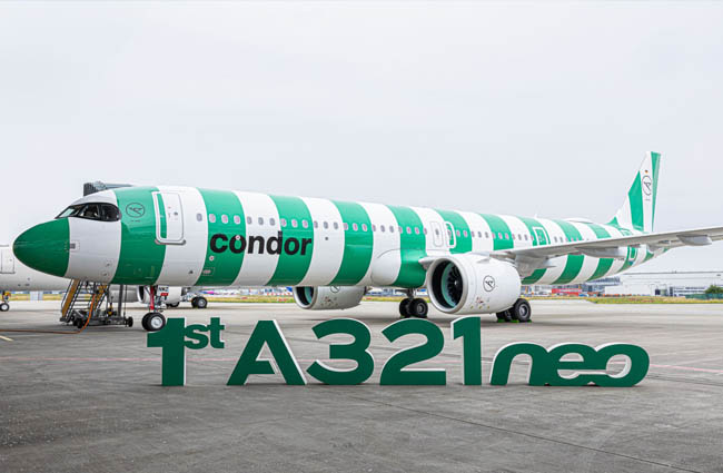 Condor Havayolu ilk A321neo’yu filosuna kattı