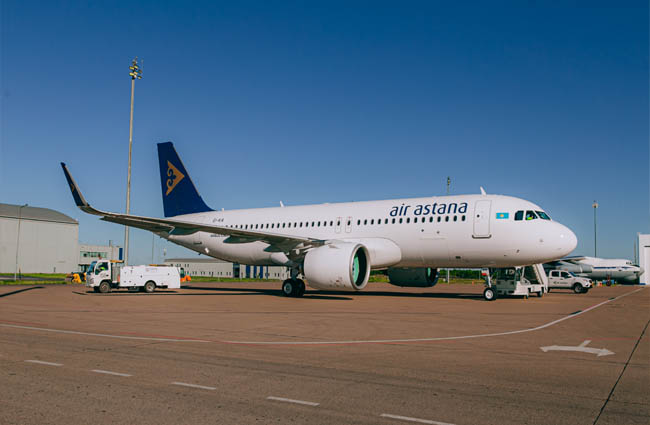 Air Astana Kazakistanda SAF’a destek veriyor