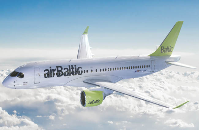 Fırtına Airbaltic uçağını Belarus hava sahasına soktu