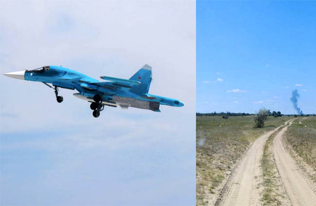 Rusya’da Su-34 düştü