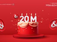 Miles&Smiles üye sayısı 20 milyona ulaştı