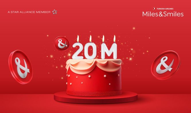 Miles&Smiles üye sayısı 20 milyona ulaştı