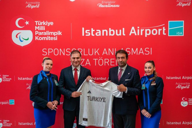 İGA, Türkiye Millî Paralimpik Komitesi’nin sponsoru oldu