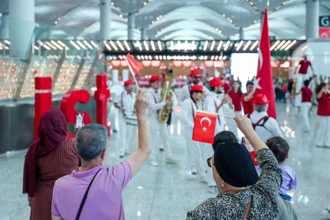 İGA İstanbul Havalimanı’nda 30 Ağustos coşkuyla kutlandı