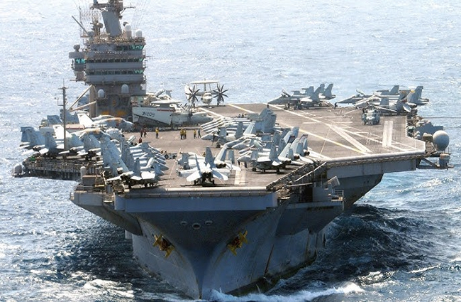 USS Abraham Lincoln Ortadoğu’ya vardı