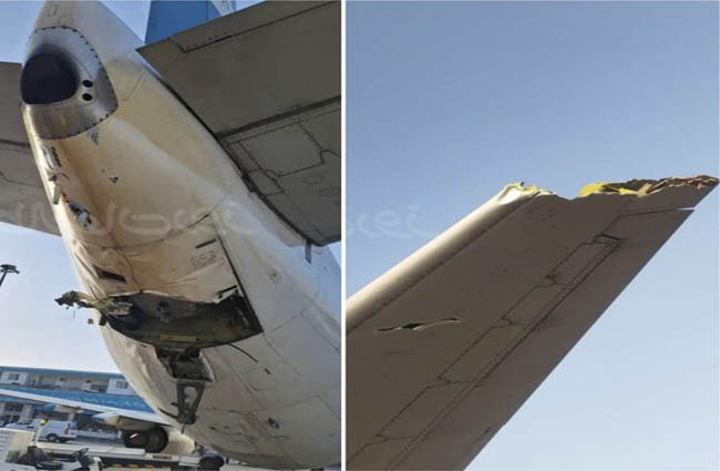 Afganistan’da B737-400 kalkışta kuyruk sürttü