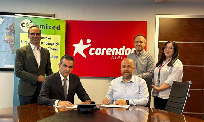 Corendon Airlines, cOmmited.app ile iklim programı başlattı