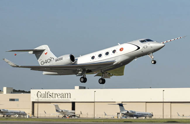 Gulfstream G400 ilk test uçuşunu yaptı