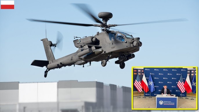 Polonya 96 Apache helikopter için imza attı