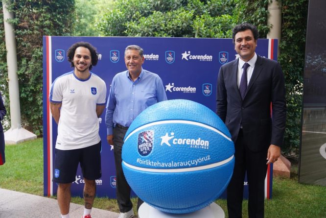 Anadolu Efes, EuroLeague maçlarına Corendon ile uçuyor