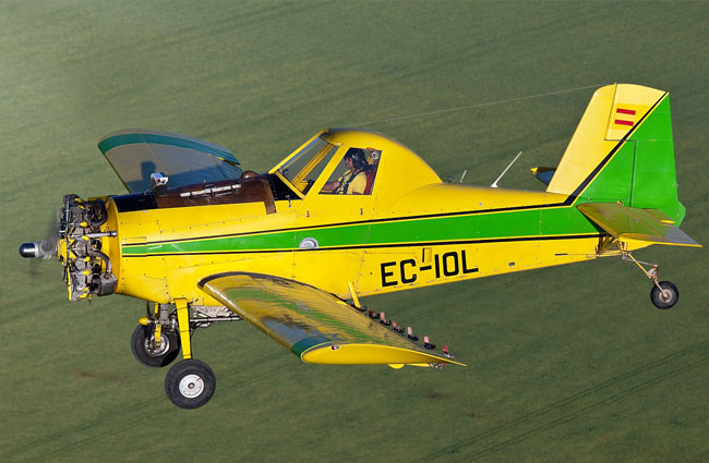 Meksika’da Air Tractor AT-301 tarlaya düştü