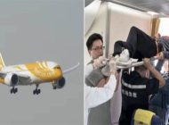 Scoot Havayolları’nın B787-9’u türbülansa girdi