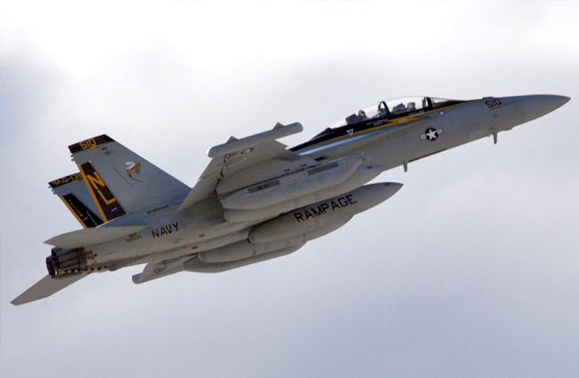 Washington’da EA-18G Growler tipi savaş uçağı düştü