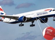 British Airways uçağında Trum şapkası kavga çıkardı