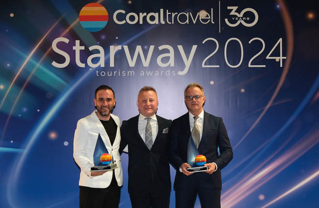 Coral Travel Starway Turizm Ödülleri sahiplerini buldu