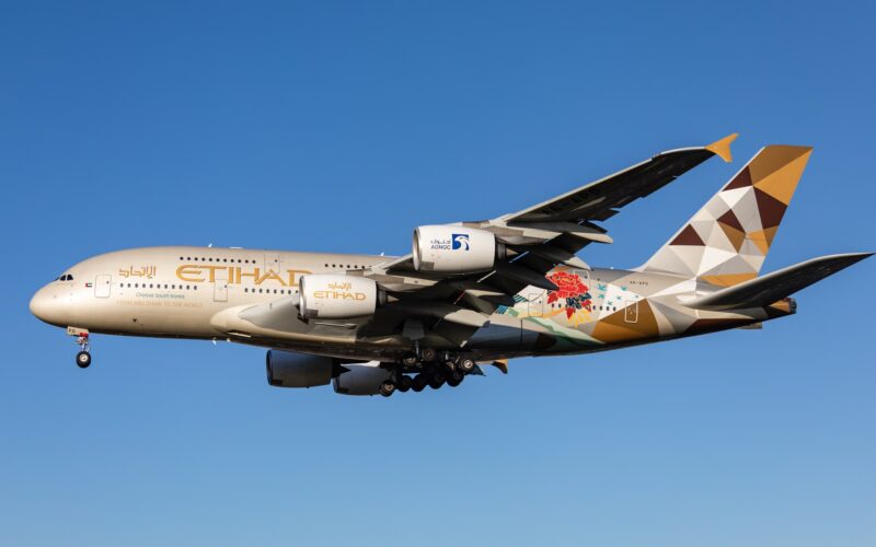 Etihad yedinci A380 uçağını filosuna kattı