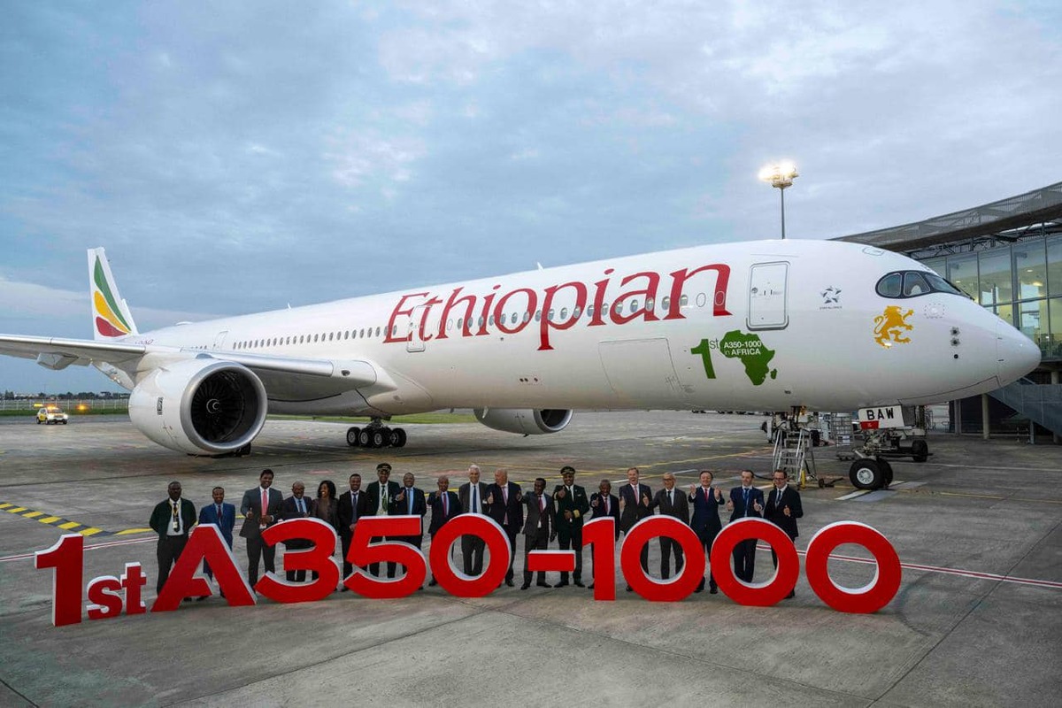 Ethiopian Airlines, ilk A350-1000 uçağını teslim aldı