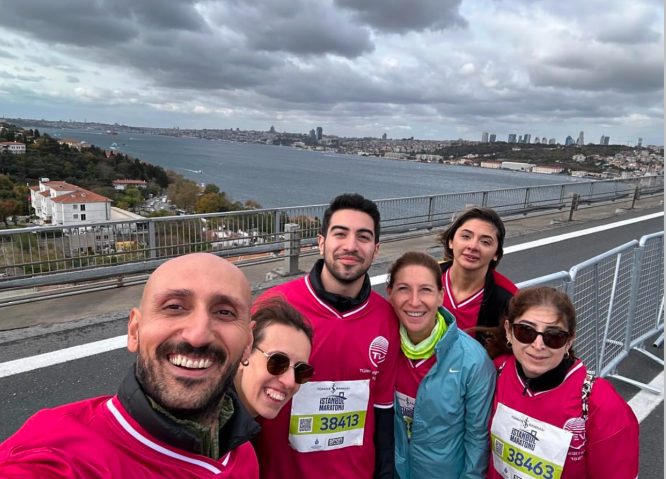 Pegasus, İstanbul Maratonu’nda adımlarını TEV için attı