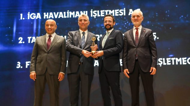 İGA “Liman İşletmeciliği Hizmetleri” ödülünü aldı