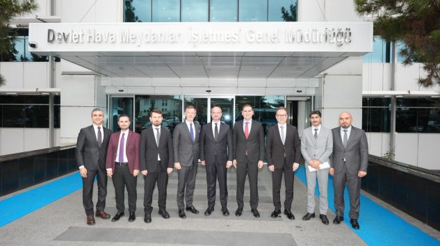 DHMİ Patronu Çakmak, Jankovec ve Bilgen’i ağırladı