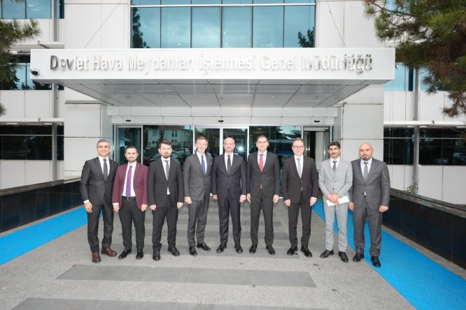 DHMİ Patronu Çakmak, Jankovec ve Bilgen’i ağırladı