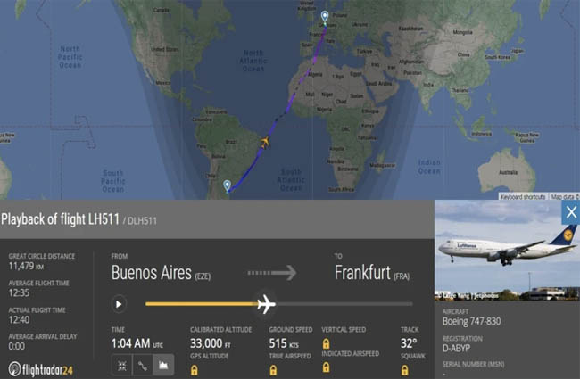 Lufthansa’nın B747-400 türbülansa girdi; 11 kişi yaralandı