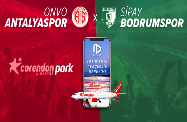 Corendon Park Antalya Stadyumu’nda Boarding süprizi