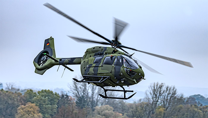 Alman Silahlı Kuvvetleri ilk H145 helikopterini teslim aldı